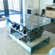 Illustration for article titled Making the Engine Block Coffee Table